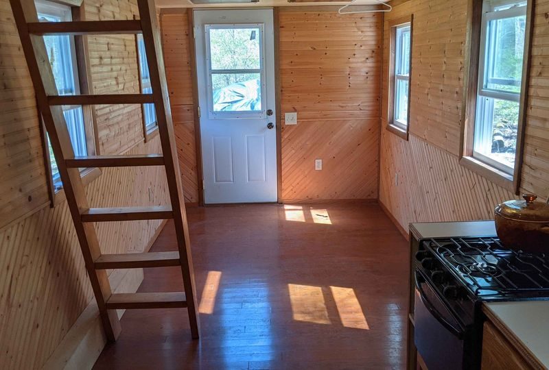 SOLD - Tiny House with 2 bedrooms and a patio